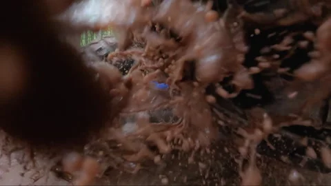 Close Up of Mud under ORV Chasis Stock Footage 243205911