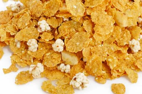 Close up of muesli Stock Photos