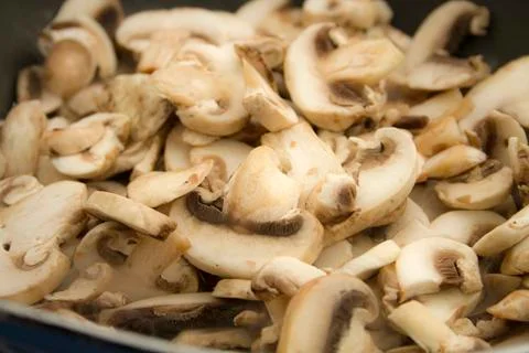 Close up mushrooms Stock Photos