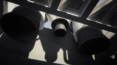 Close-up of Nasa rocket engine before launch Video stock 56042241