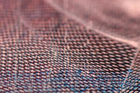 A close up of a net Stock Photos