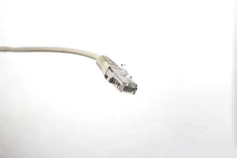 Close up of network cable Stock Photos