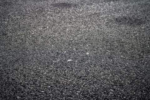 Close up of new asphalt road texture Stock Photos