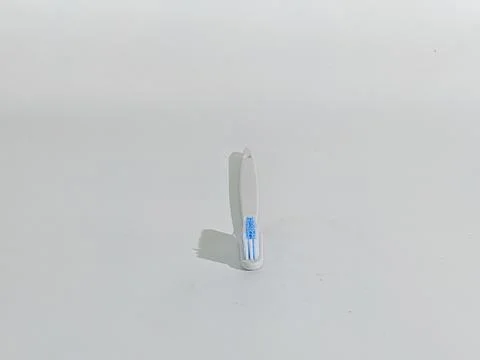 Close-up of a new toothbrush Stock Photos