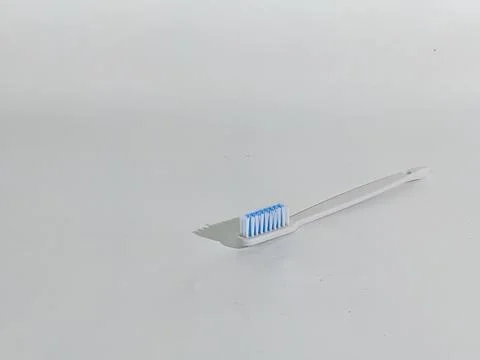 Close-up of a new toothbrush Stock Photos