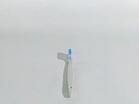 Close-up of a new toothbrush Stock Photos