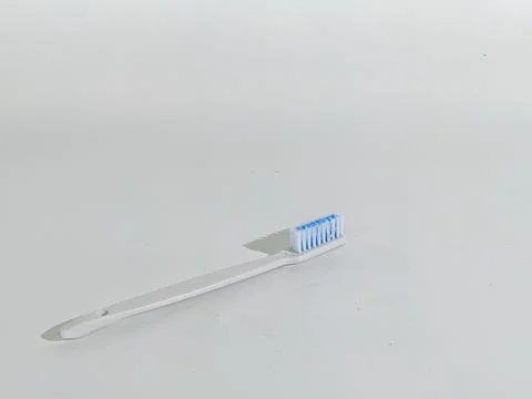 Close-up of a new toothbrush Stock Photos