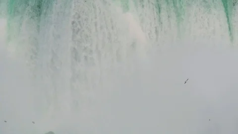 Close Up of Niagara Falls Stock Footage 91733470
