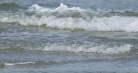 Close Up of Ocean Waves Stock Footage 142828271