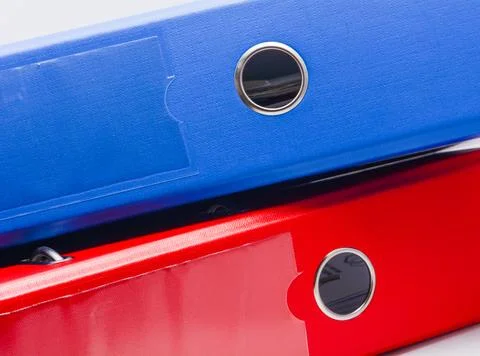 Close up of Office Binder Stock Photos