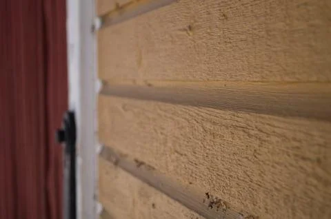 Close up of an old barn Stock Photos