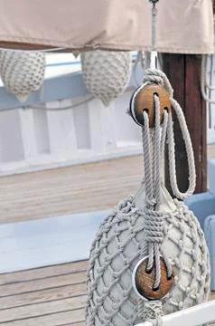 Close-up of an old boat Stock Photos