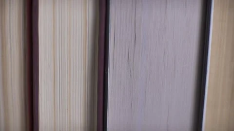 Close-up of old books. Learning, reading and knowledge concept. Stock Footage 273482940