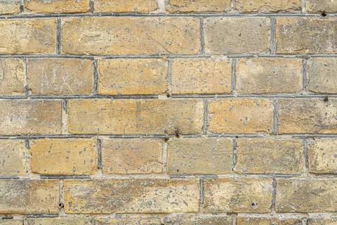 Close-up of an old brick wall of the late 19th century Stock Photos