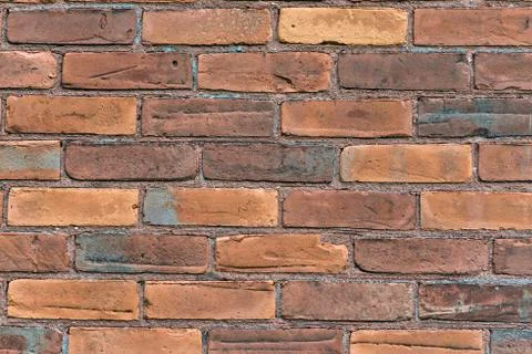 Close up of an Old Brick Wall Stock Photos