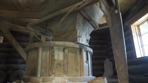 A close up of an old building Stock Footage 131951230