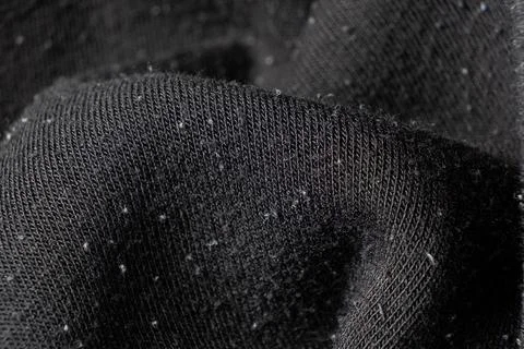 Close-Up of Old Cotton Polyester Elastane Fabric with Pilling Texture Stock Photos