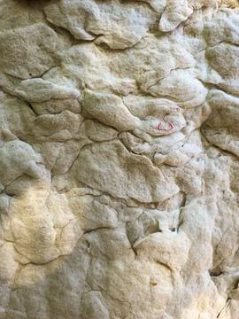 Close-up of an old cotton wool mat filler material with abstract texture indoors 库存照片
