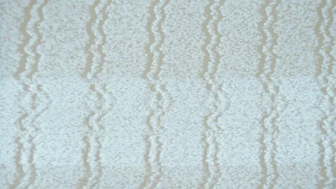 Close-up of old retro television screen. Broken old-fashioned TV with noise, bad Stock Footage 169115139
