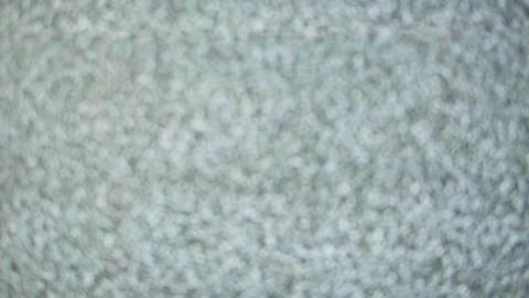 Close-up of old retro television screen. Broken old-fashioned TV with noise, bad Stock Footage 169309591