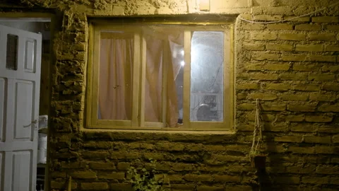 Close up of old rustic brick house in countryside Exterior of rustic house Stock Footage 160307663