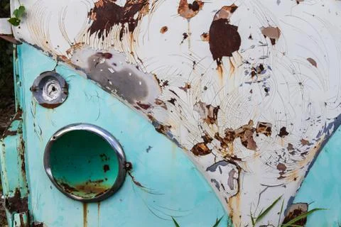 Close up of old rusty car Stock Photos