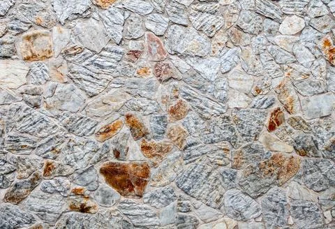 Close up of old stone wall texture Stock Photos