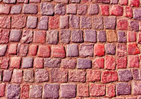 Close up of the old stonewall Stock Photos