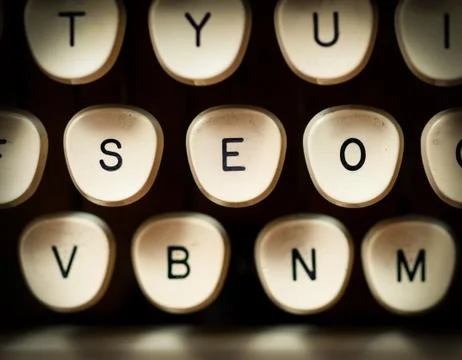 Close-up of old typewriter Stock Photos