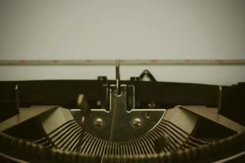 Close up of an old typewriter Photos