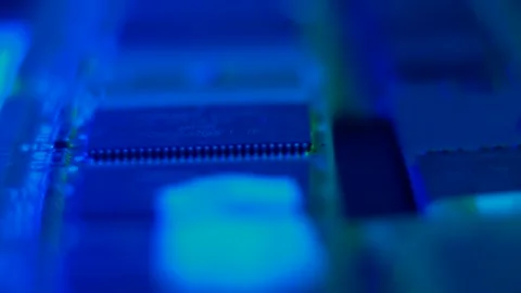 Close Up of Old Used RAM Memory Sticks, Computer Hardware Stock Footage 327457306