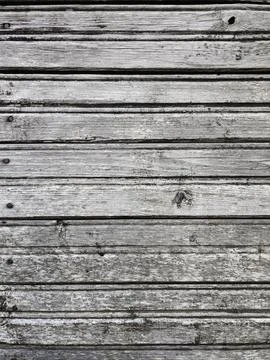 Close up old wooden plank wall rough texture for design Stock Photos