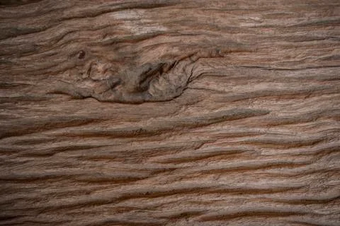 Close up old wooden table for background and texture. Stock Photos