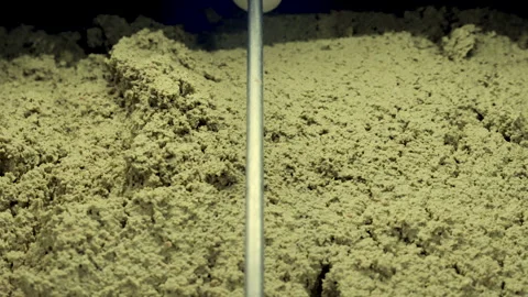 Close up olive oil grind process production in factory  4K 60fps Stock Footage 219614583