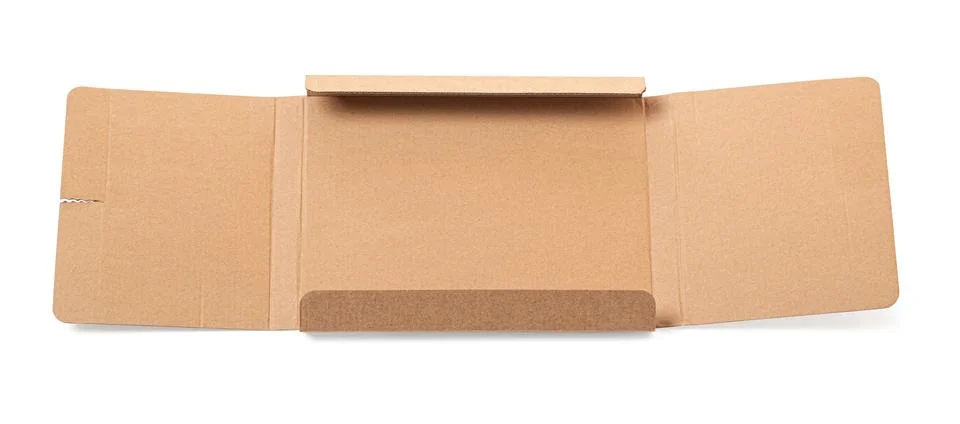 Close-up of one box open empty Stock Photos