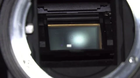 Camera Shutter Opening and Closing Stock Video Footage | Royalty Free ...