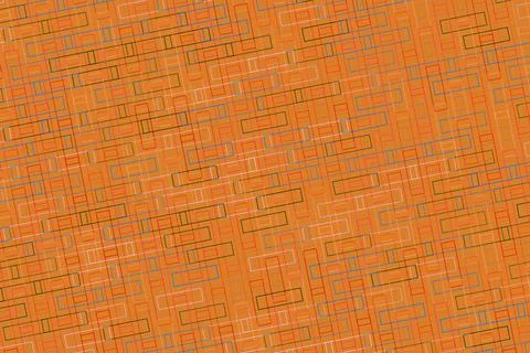 Close-up of orange brick wall with textured surface Stock Illustration