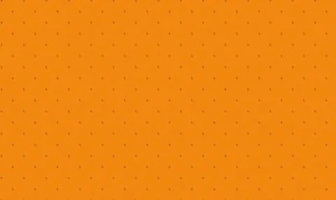 Close-up of orange fabric with small black dots pattern Stock Illustration