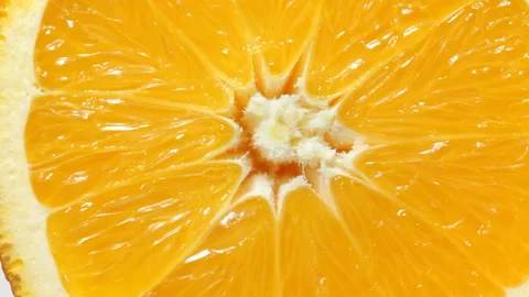 Close up of orange Stock Footage 90690488