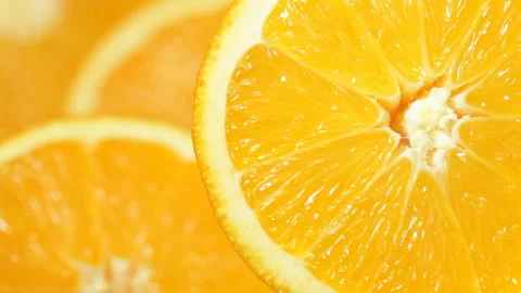 Close up of orange Video stock 91420393