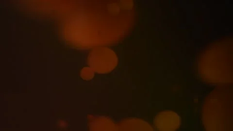 Close-up of an orange lava lamp in the dark. Abstract Composition. Stock Footage 146366771