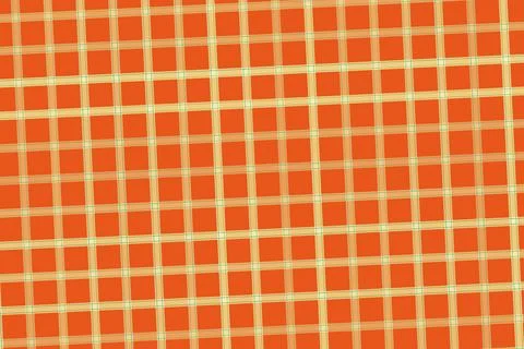 Close-up of orange plastic grid fence with shadows Stock Illustration