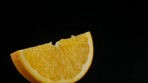 Close-up of orange rotating Stock Footage 102173800