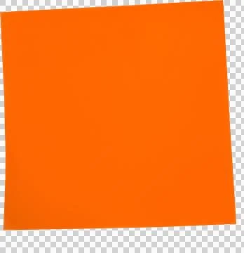 Close-up of orange sticky note Stock Illustration