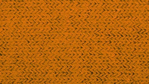 Close-up of orange texture fabric cloth, textile background. Stock Footage 249956217