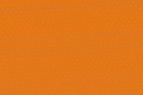 Close-up of orange textured surface with small hexagon pattern Stock Photos