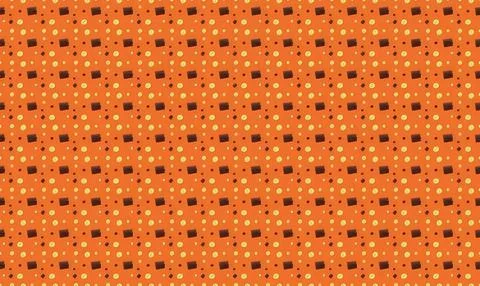 Close-up of orange waffle pattern with small dark spots Stock Illustration