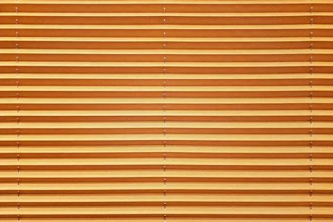 Close up Orange Window Blind Background. Stock Illustration