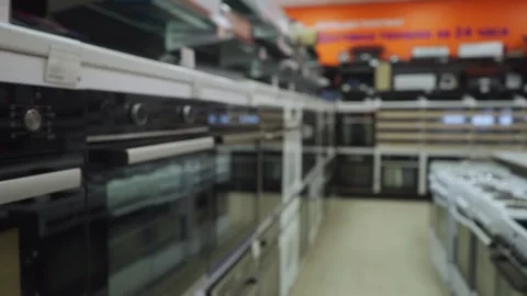 Close-up of oven control panels Stock Footage 305974765