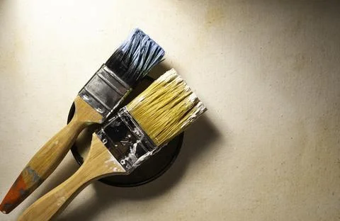 Close up of paint brush Photos